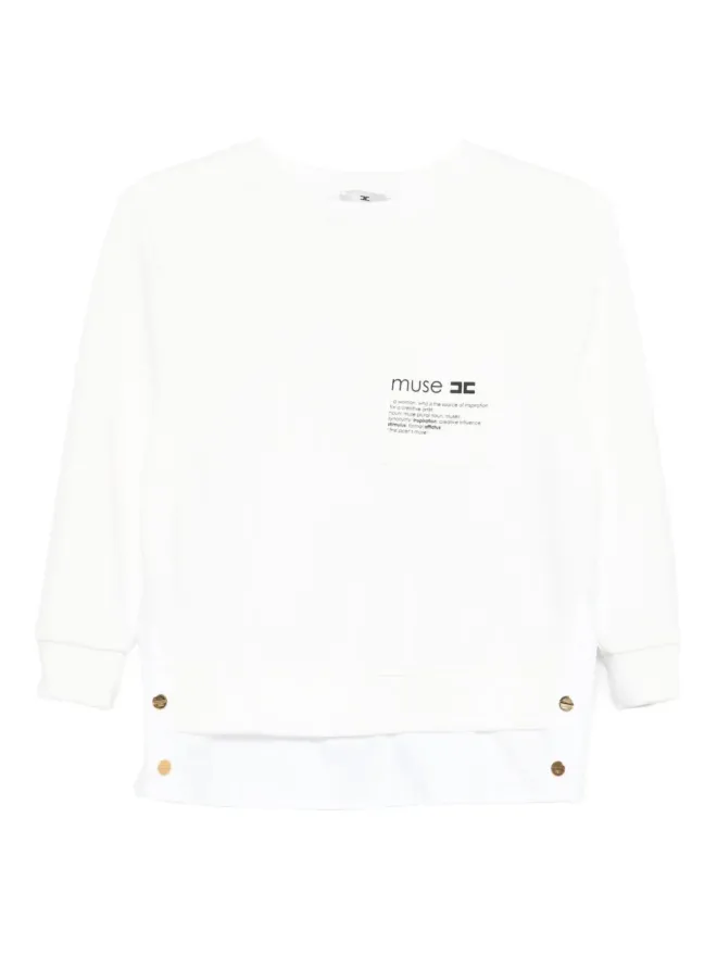 Elisabetta Franchi Elisabetta Franchi ポケット付きスウェットの商品画像