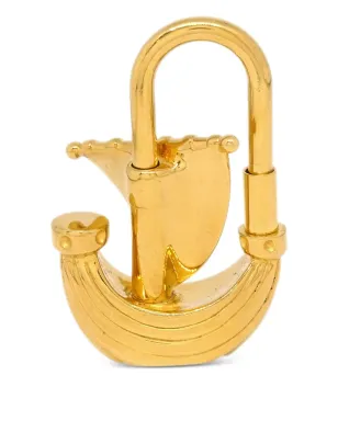 Hermès Pre-Owned L'Air de Paris ヨット ロックチャーム - ゴールド - サムネイル2