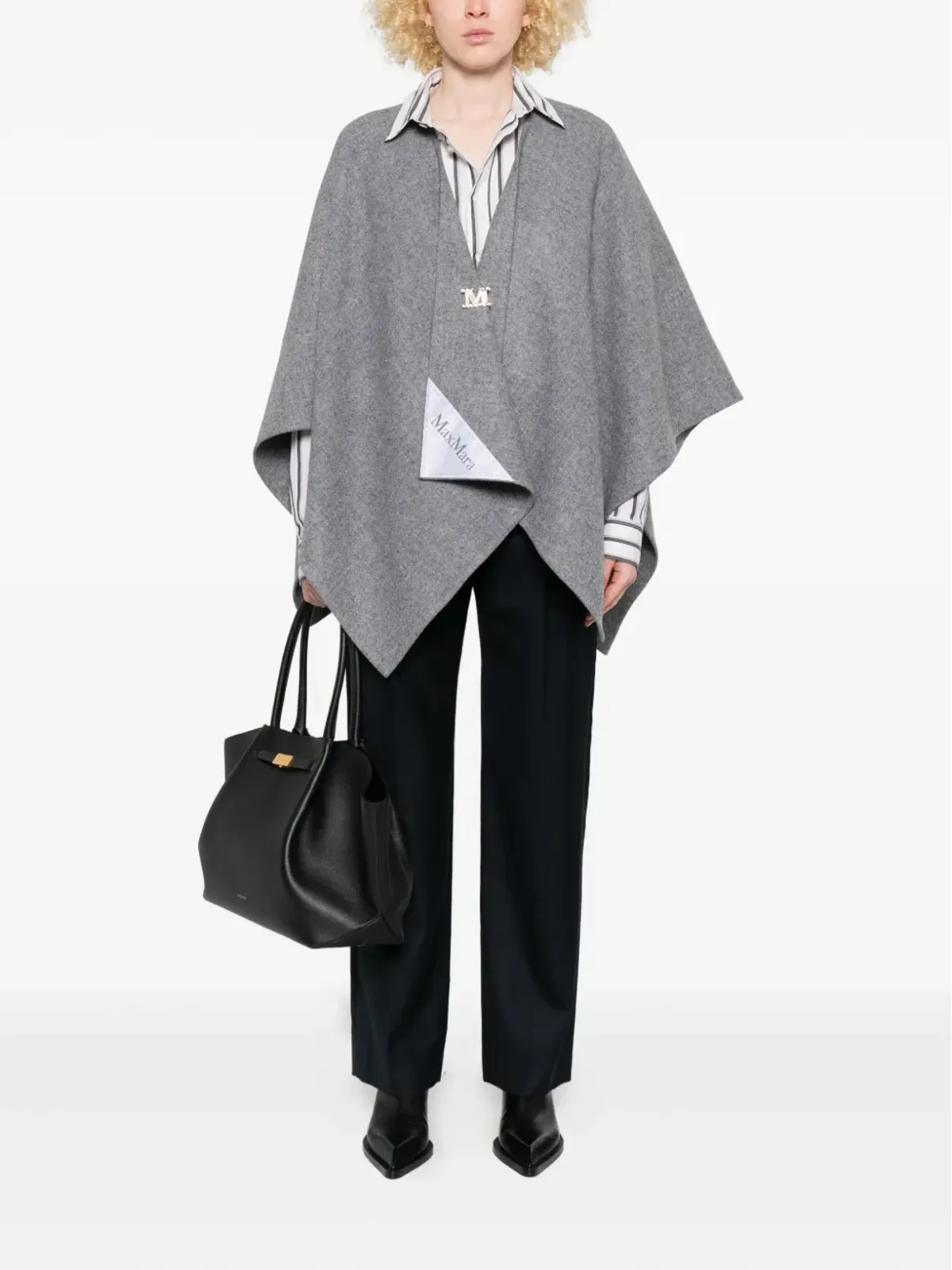Max Mara オープンフロントケープ - 画像2