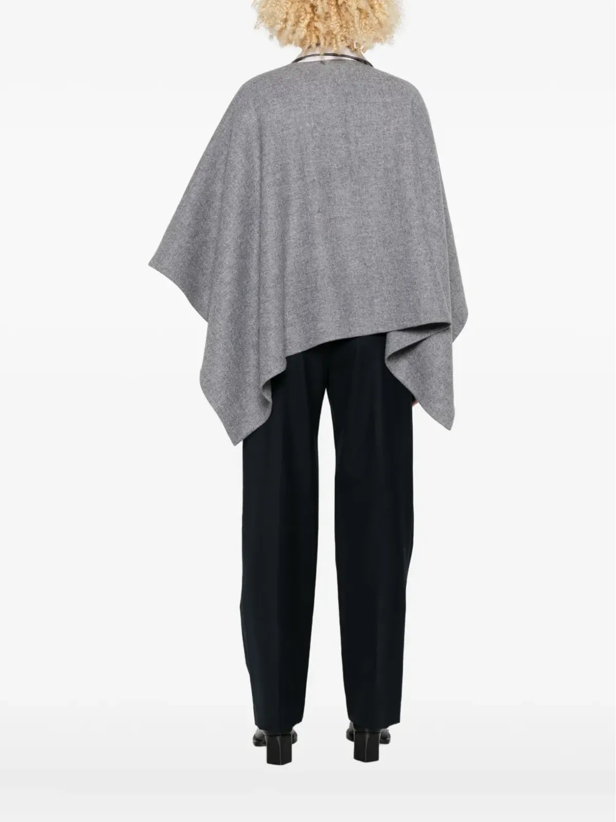 Max Mara オープンフロントケープ - 画像4