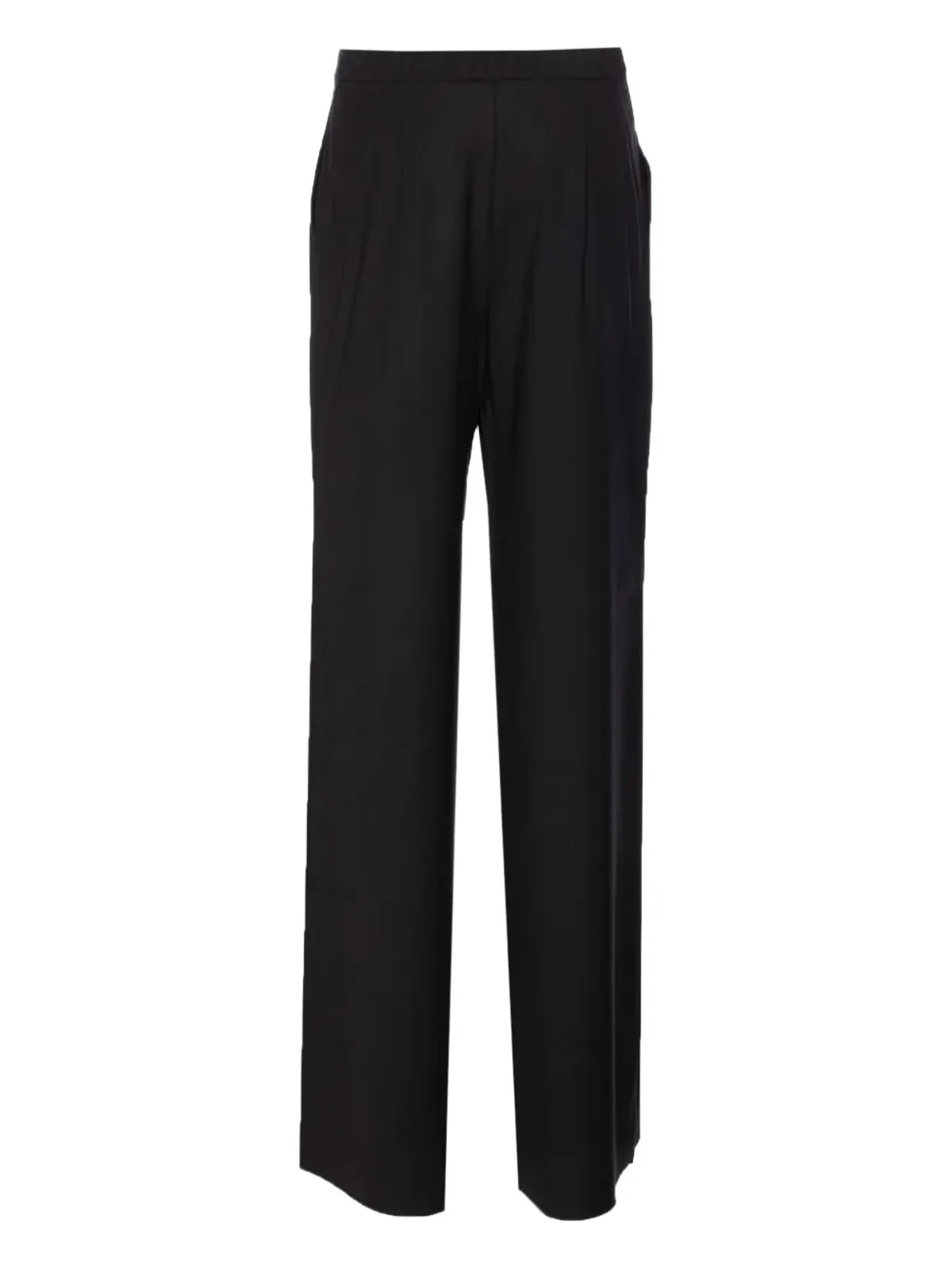 Max Mara zip-fastening coulisse trousers - Black - 画像2