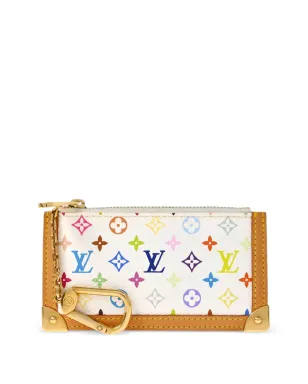 Louis Vuitton Pre-Owned 2003 Cles coin purse - White - サムネイル1