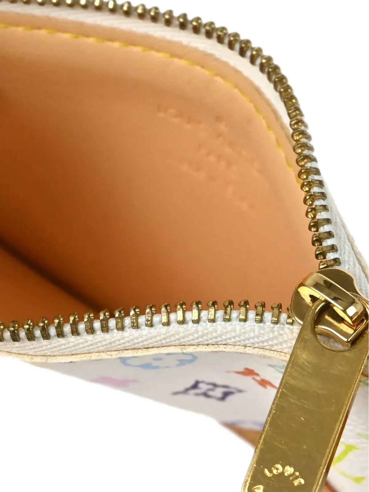 Louis Vuitton Pre-Owned 2003 Cles coin purse - White - 画像5