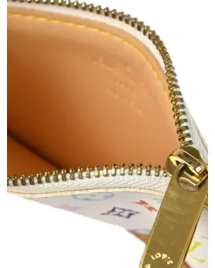 Louis Vuitton Pre-Owned 2003 Cles coin purse - White - サムネイル5