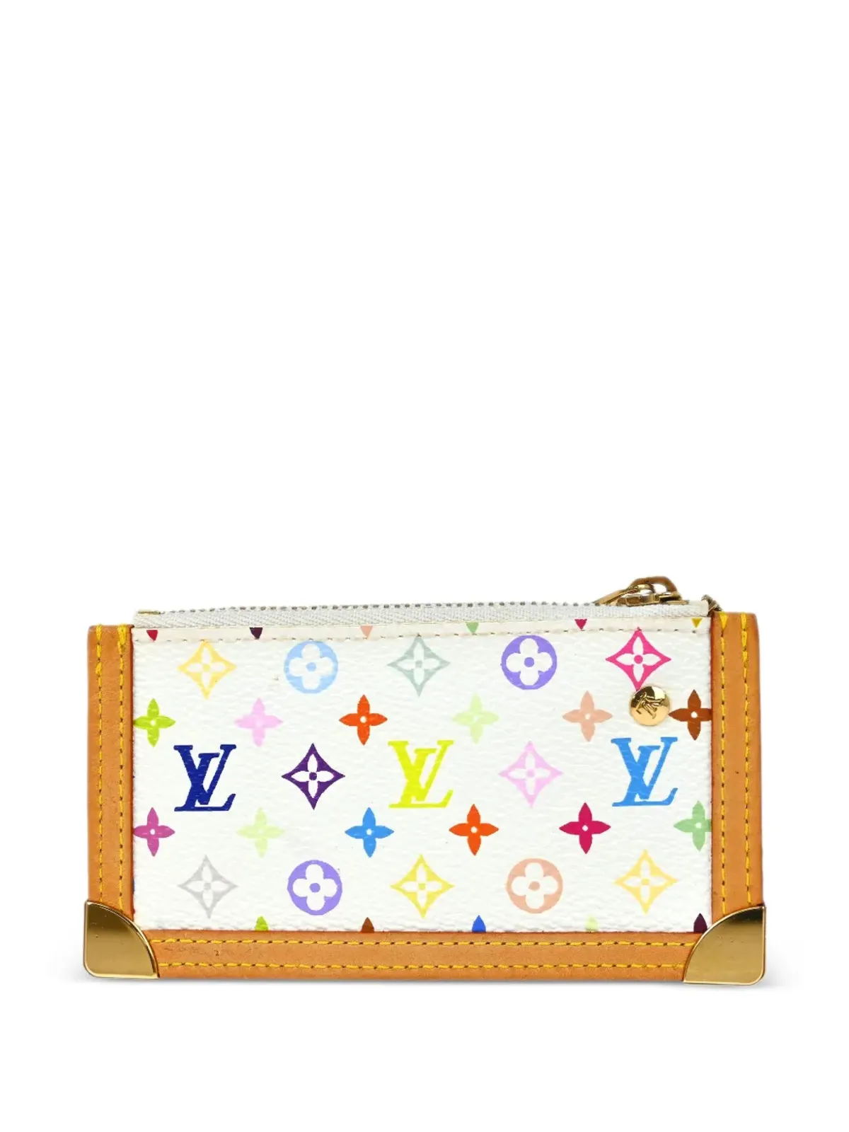 Louis Vuitton Pre-Owned 2003 Cles coin purse - White - 画像2