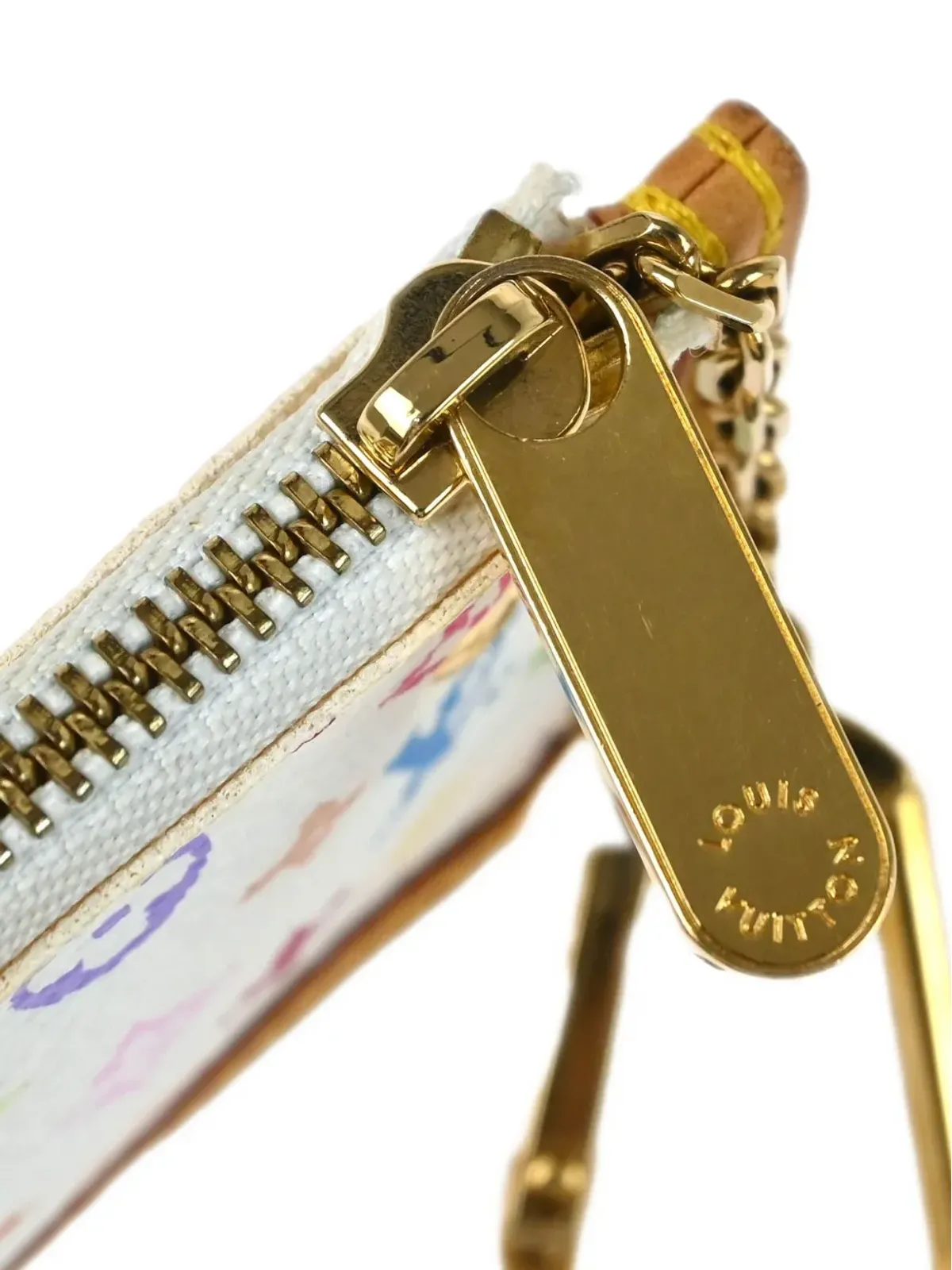Louis Vuitton Pre-Owned 2003 Cles coin purse - White - 画像4