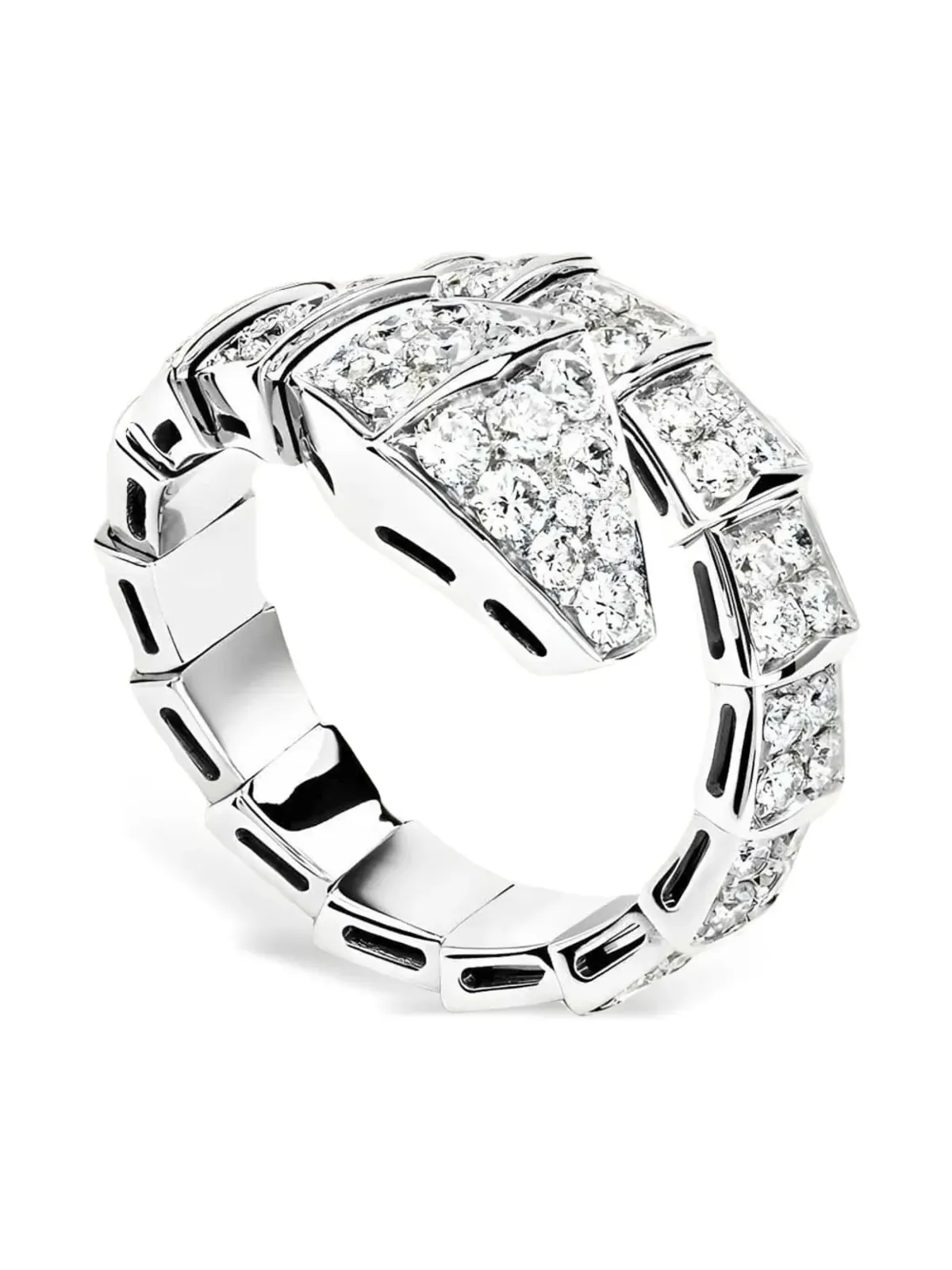 Bvlgari セルペンティ ヴィパー ダイヤモンドリング - 画像2