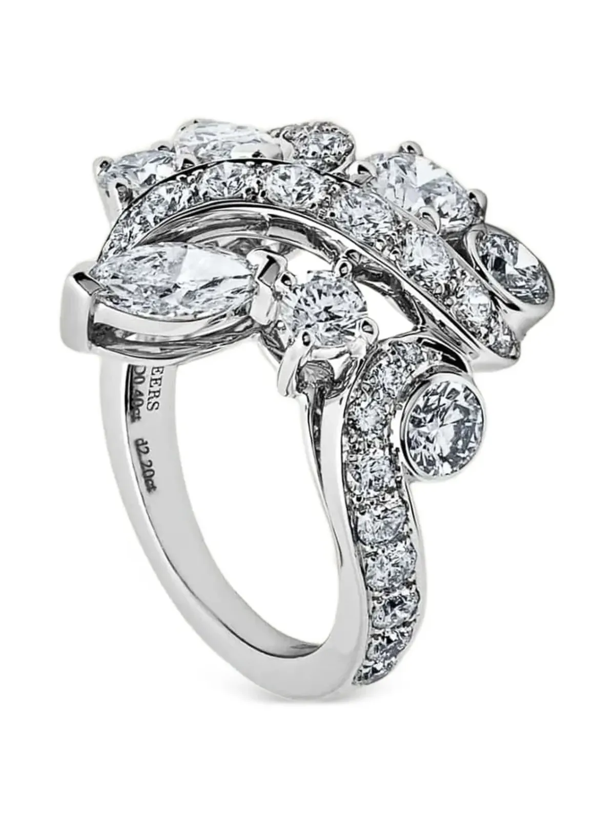 DE BEERS アドニスローズ ダイヤモンドリング - 画像3