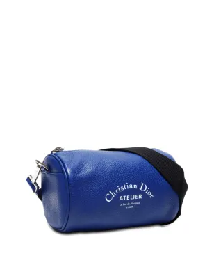 Christian Dior Pre-Owned 円筒形レザー クロスボディバッグ - ブルー - サムネイル3
