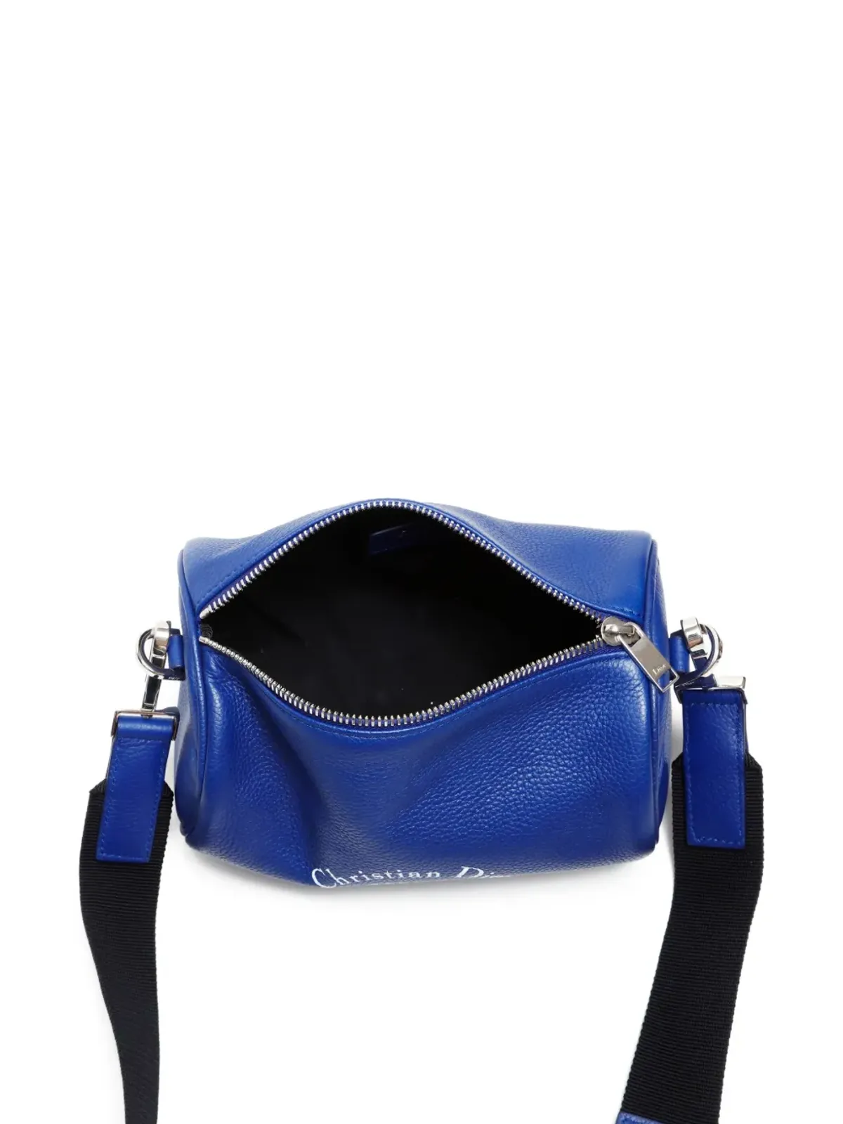 Christian Dior Pre-Owned 円筒形レザー クロスボディバッグ - ブルー - 画像4
