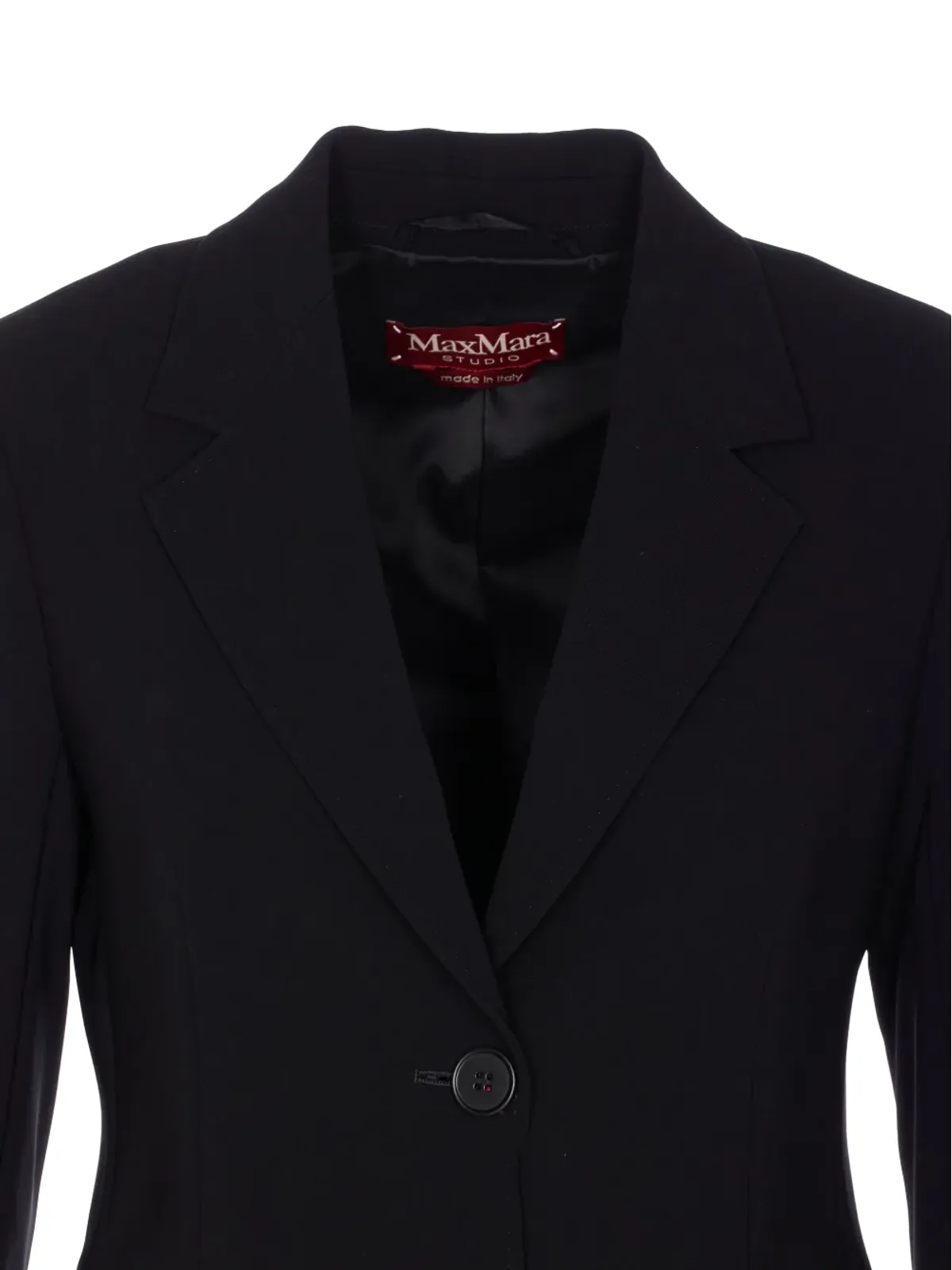 Max Mara シングルブレストVネックブレザー - 画像4