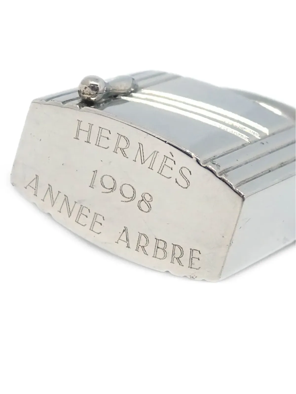 Hermès Pre-Owned 1998 Année Arbre パドロック - 画像3