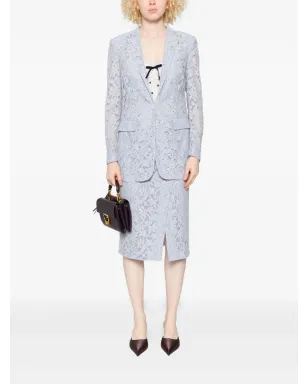 Blumarine レース地のシングルブレストブレザー - サムネイル2