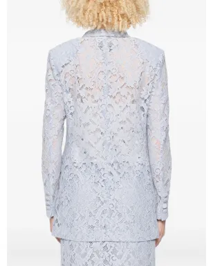 Blumarine レース地のシングルブレストブレザー - サムネイル4