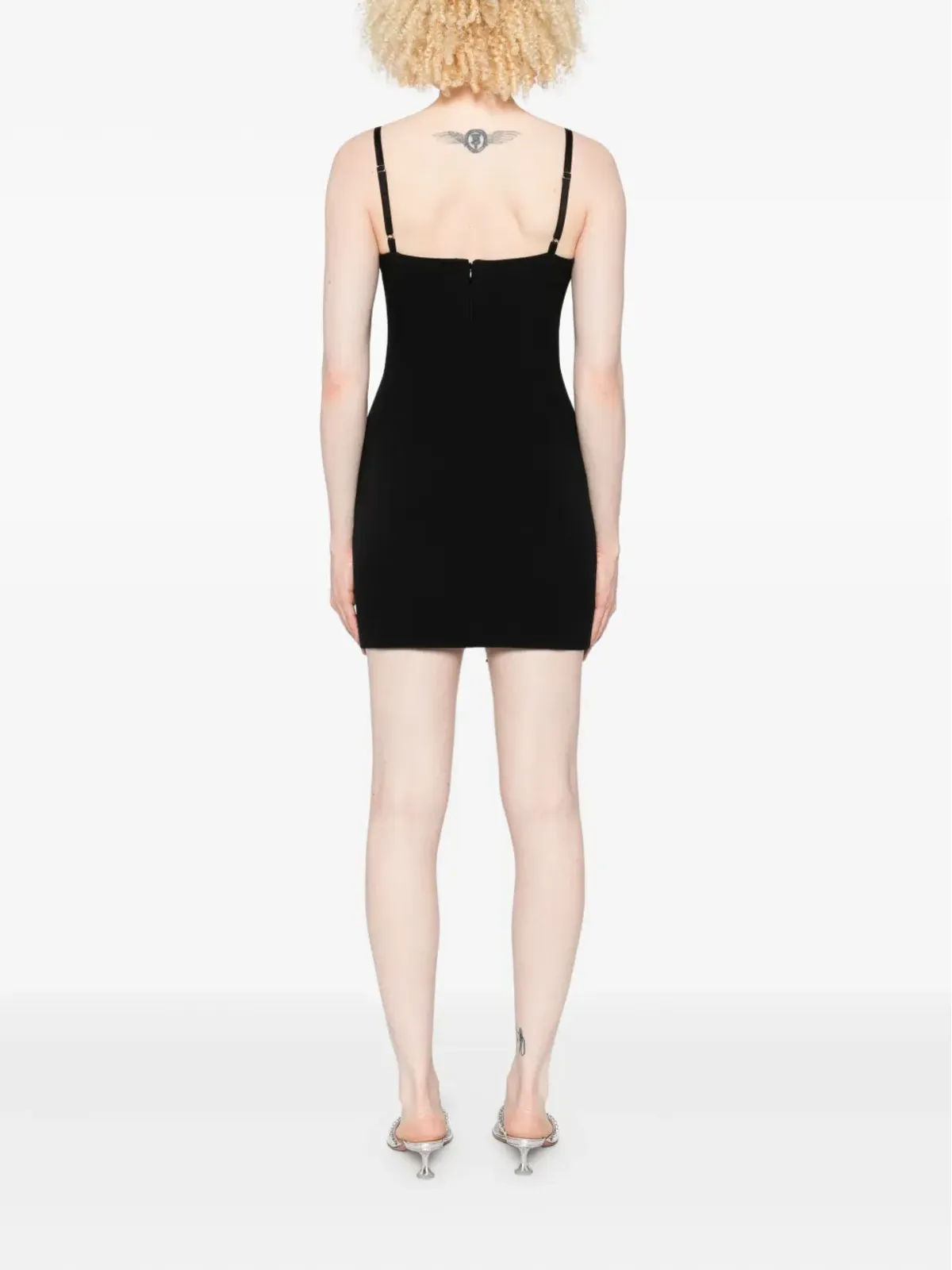 Blumarine ローズモチーフのミニドレス - 画像4