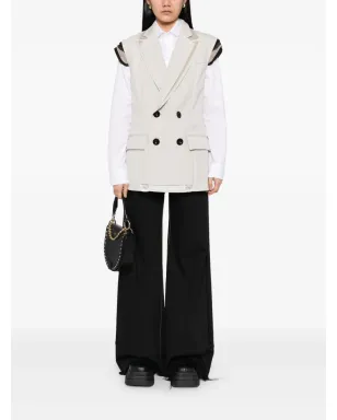 sacai ダブルブレスト ウエストコート - サムネイル2