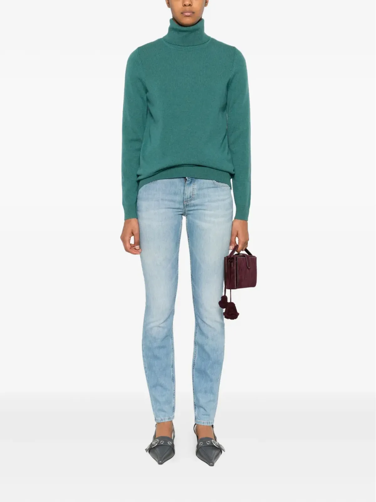 BOMPARD ロールネックセーター - 画像2