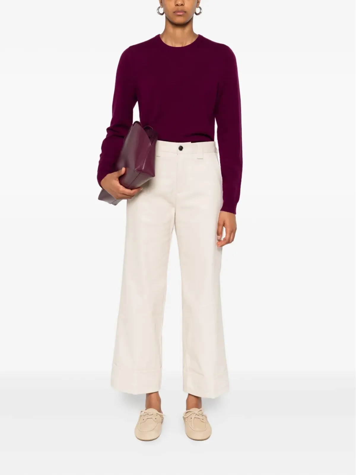 BOMPARD ラウンドネック カシミヤセーター - 画像2