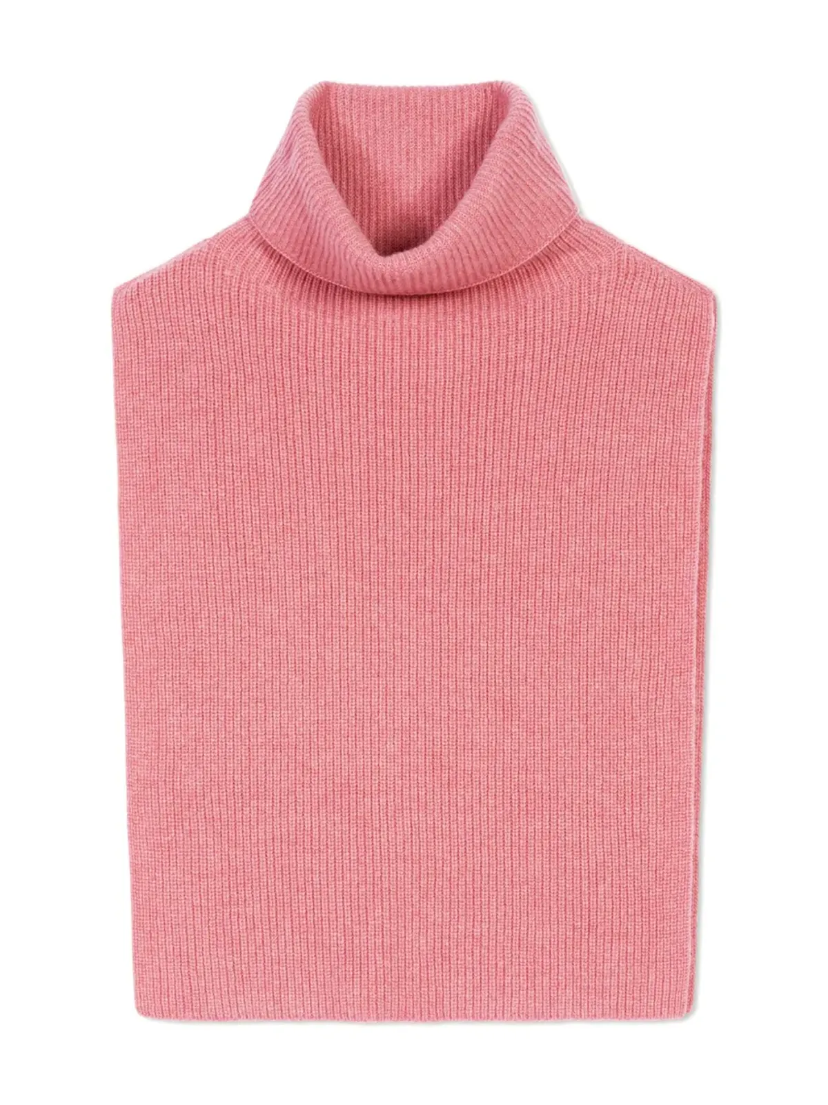 BOMPARD タートルネックリブ編みスカーフ - 画像1