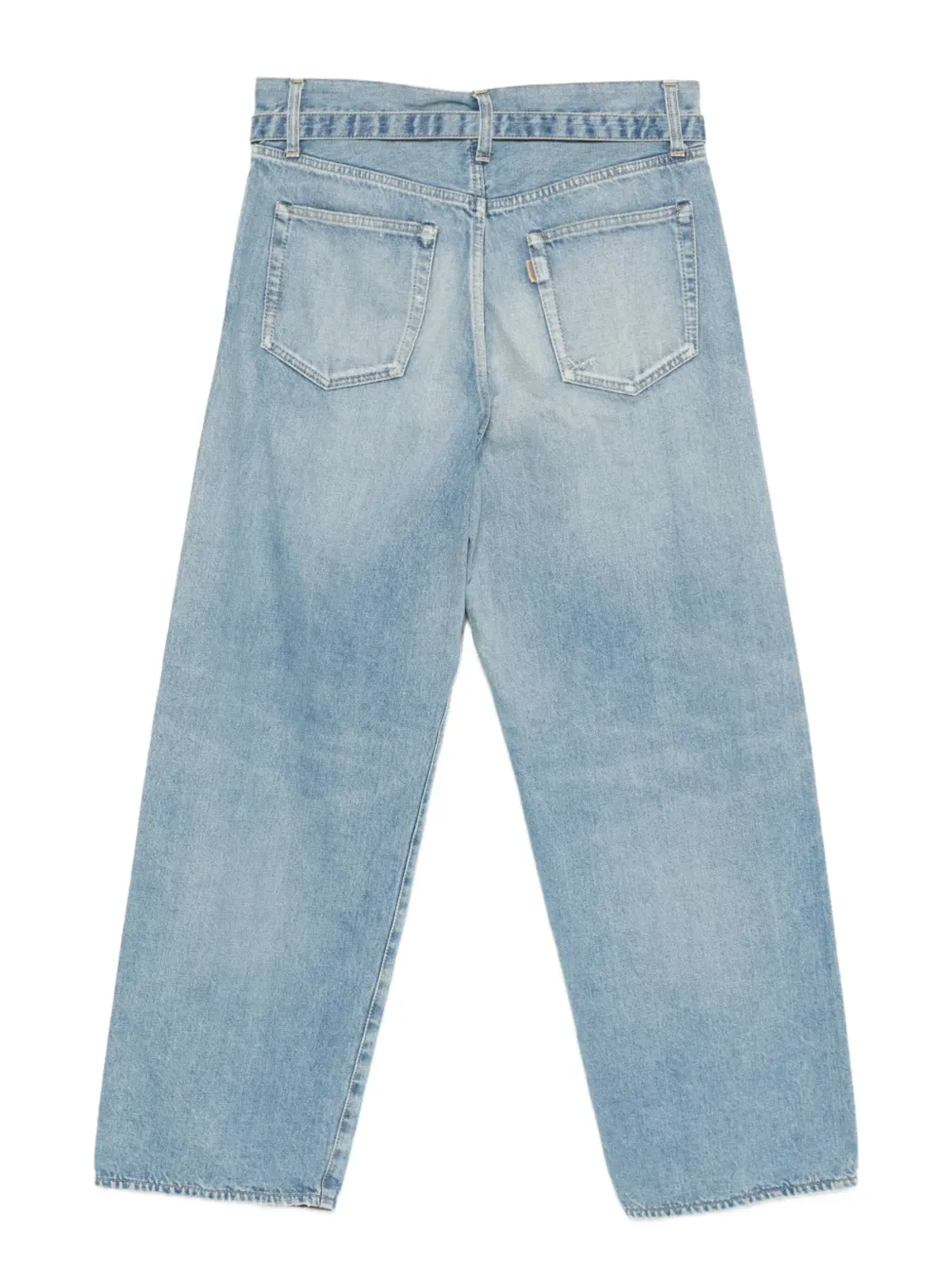 sacai ベルト付きウエストジーンズ - 画像2