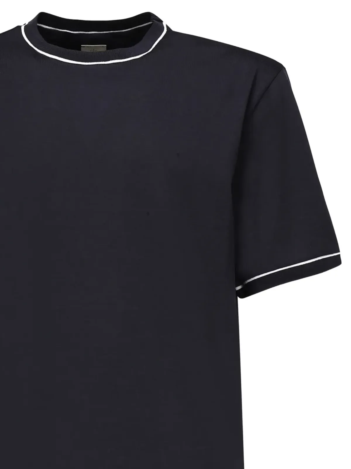 Eleventy コントラストトリム Tシャツ - 画像2