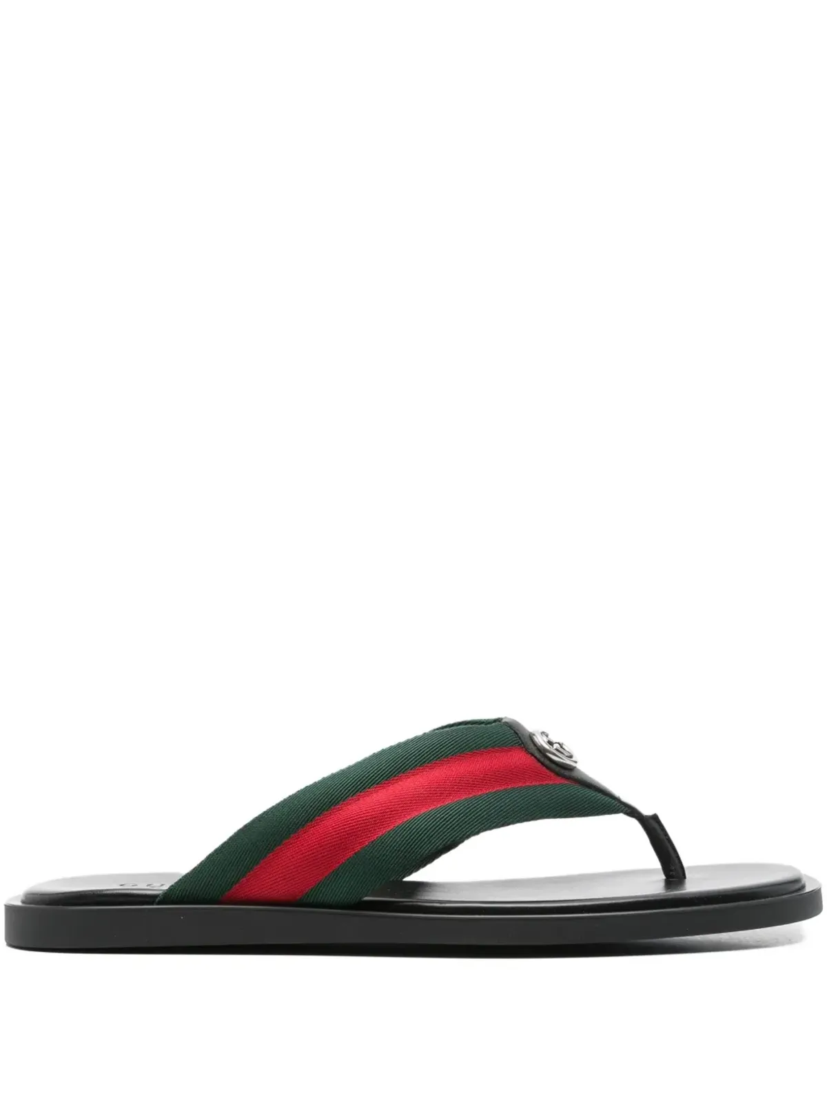 Gucci ウェブストライプサンダル - 画像1