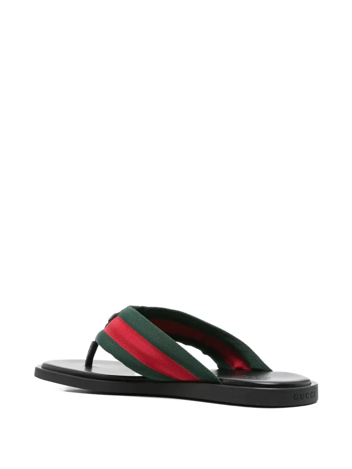 Gucci ウェブストライプサンダル - 画像3