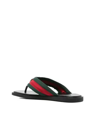 Gucci ウェブストライプサンダル - サムネイル3