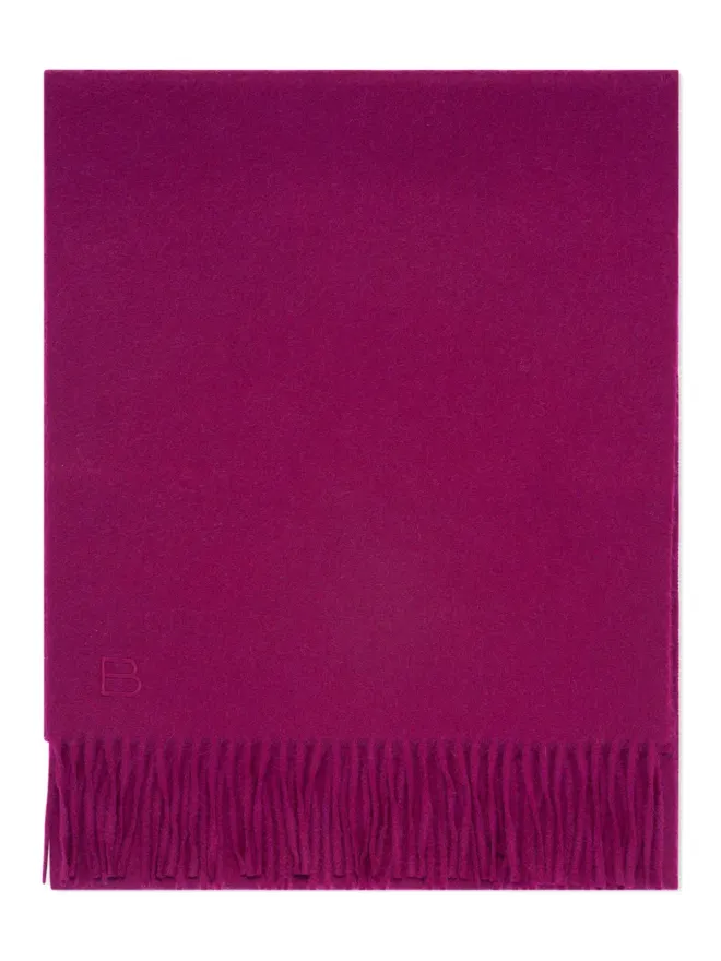 BOMPARD BOMPARD フリンジ付きモノグラムスカーフの商品画像