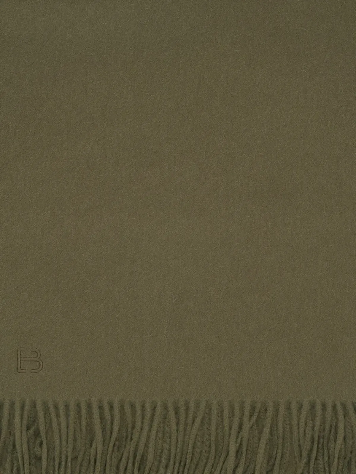 BOMPARD モノグラムフリンジスカーフ - 画像2