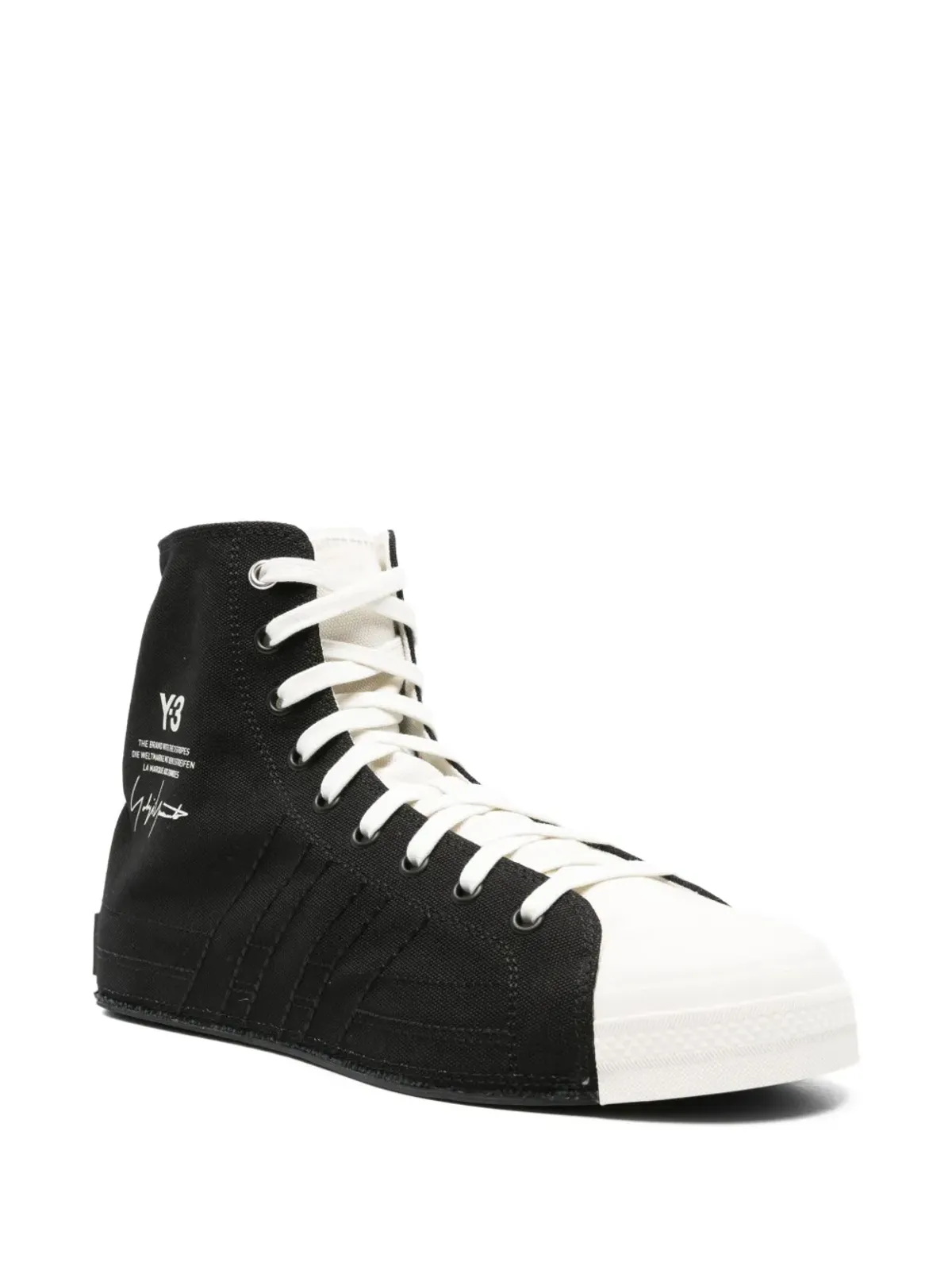 Y-3 ハイトップスニーカー - 画像2