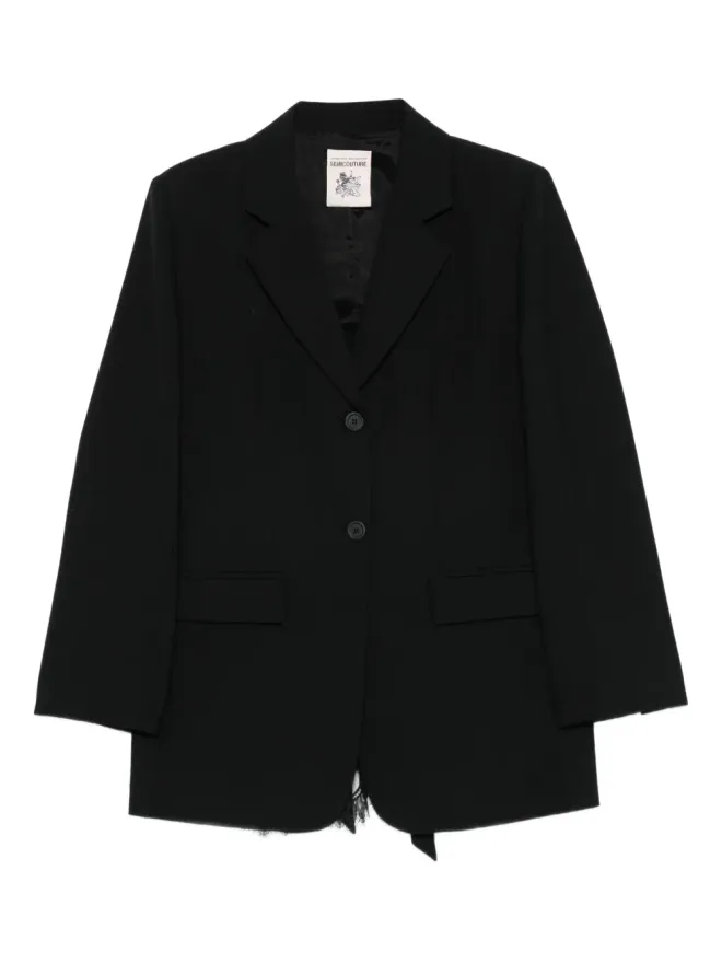 Semicouture Semicouture レーストリム ボタンジャケットの商品画像