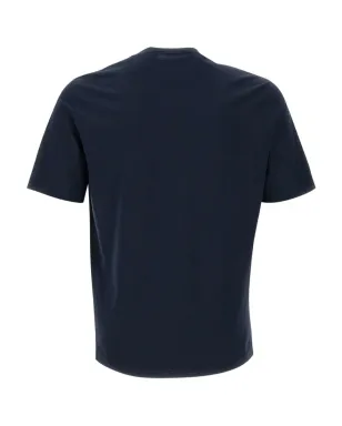 Filippo De Laurentiis コットン半袖Tシャツ ブルー - サムネイル2