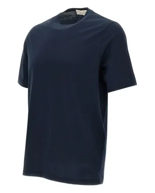 Filippo De Laurentiis コットン半袖Tシャツ ブルー - サムネイル3