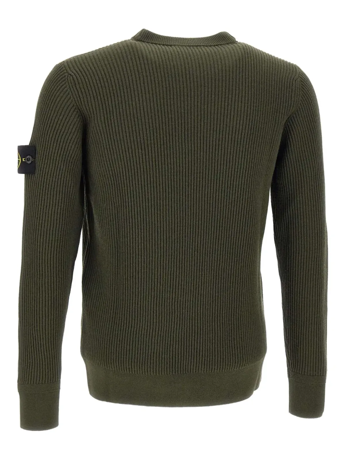 Stone Island リブ編みクルーネックセーター - 画像3