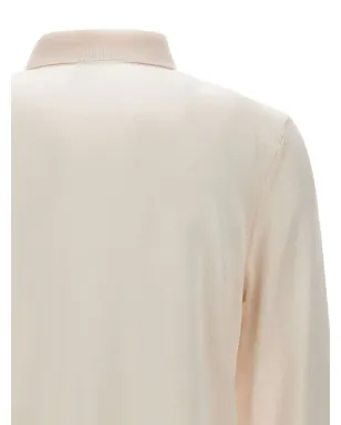 BOSS 長袖三つボタンポロシャツ 131 WHITE - サムネイル5
