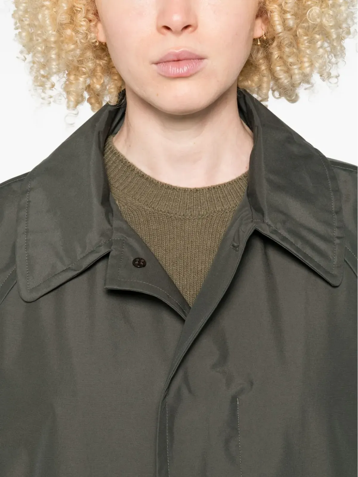 Sofie D'hoore ボタン付きパッチポケットコート - 画像5