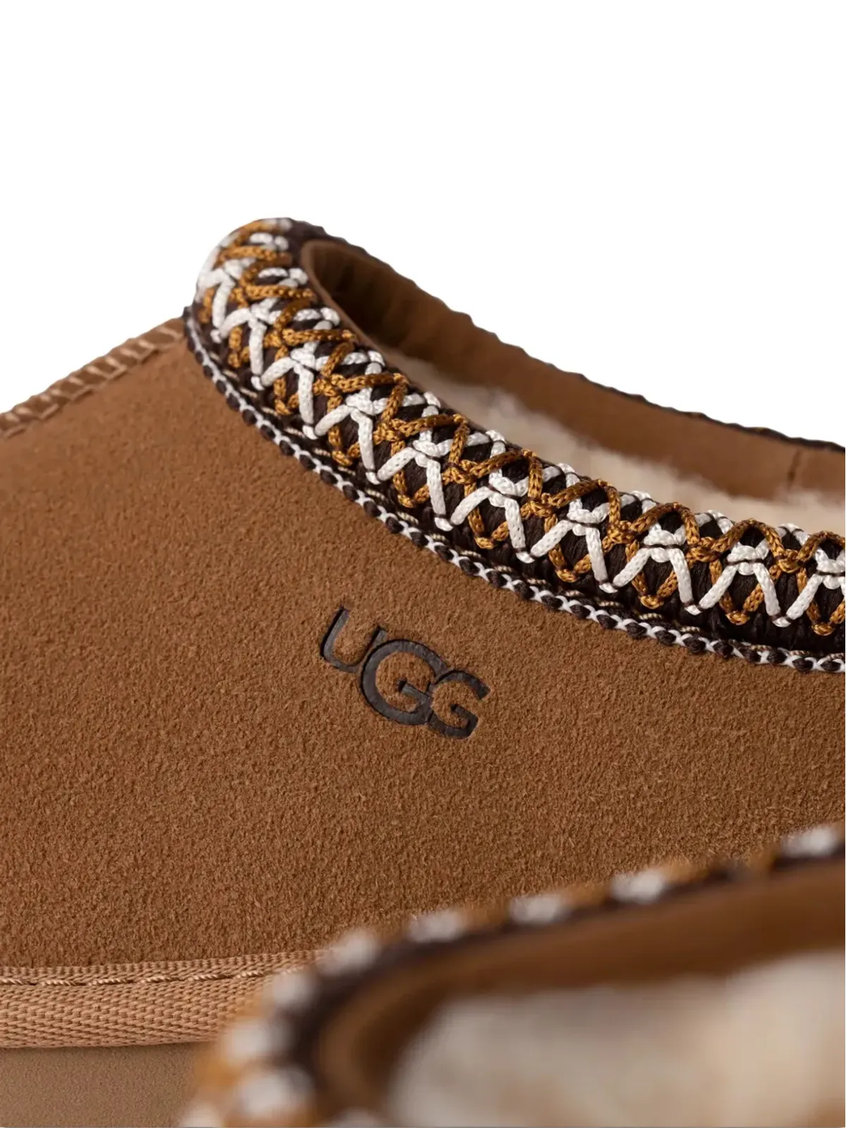 UGG Kids Tasman II 編み込みトリム スリッパ - 画像4