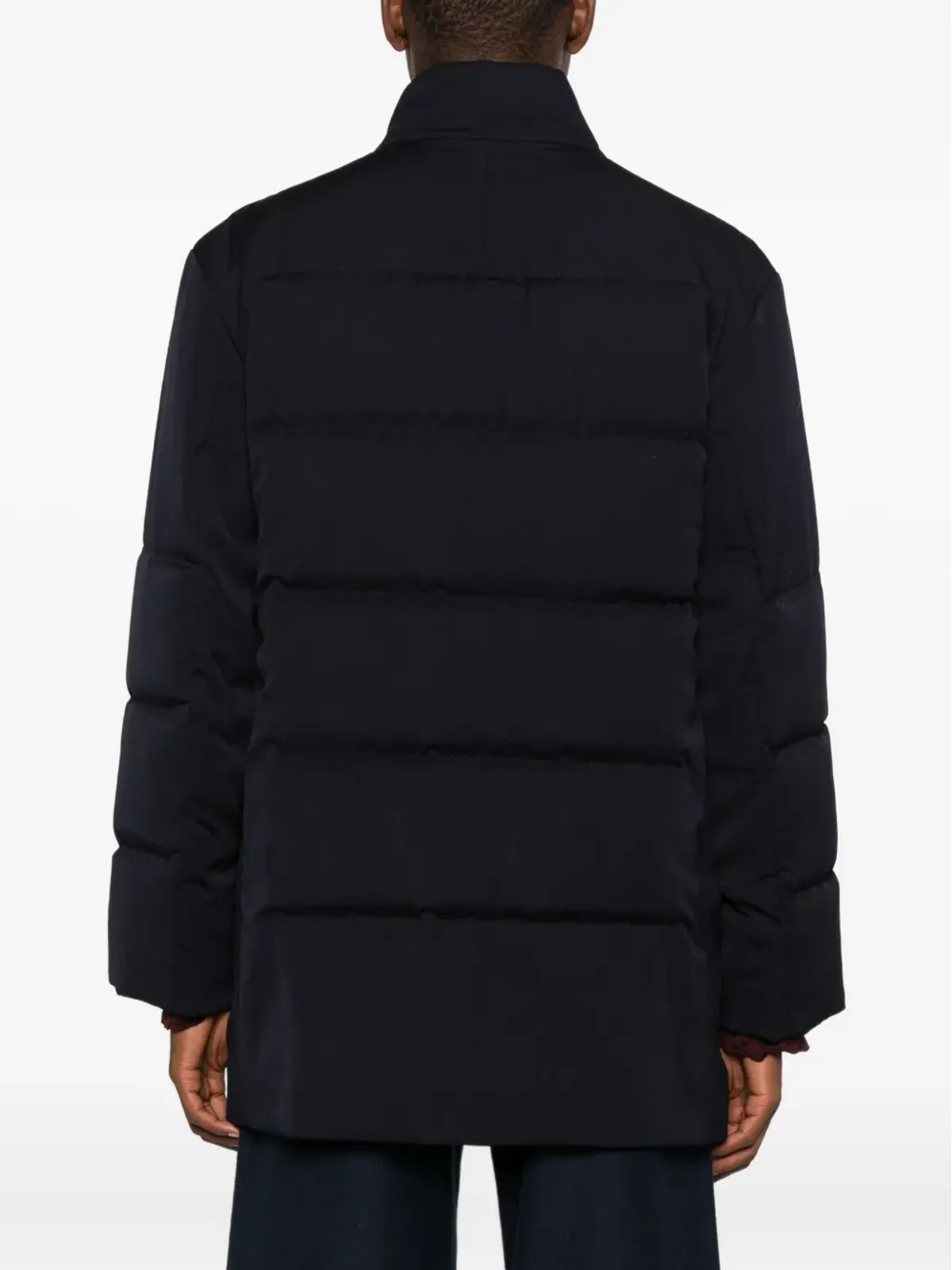 Yohji Yamamoto ハイネック パディッド ジャケット - 画像4