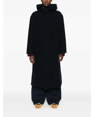 Yohji Yamamoto フード付きダッフルコート - サムネイル2