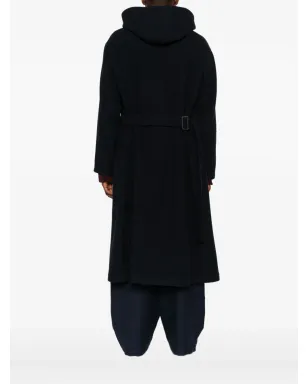 Yohji Yamamoto フード付きダッフルコート - サムネイル4