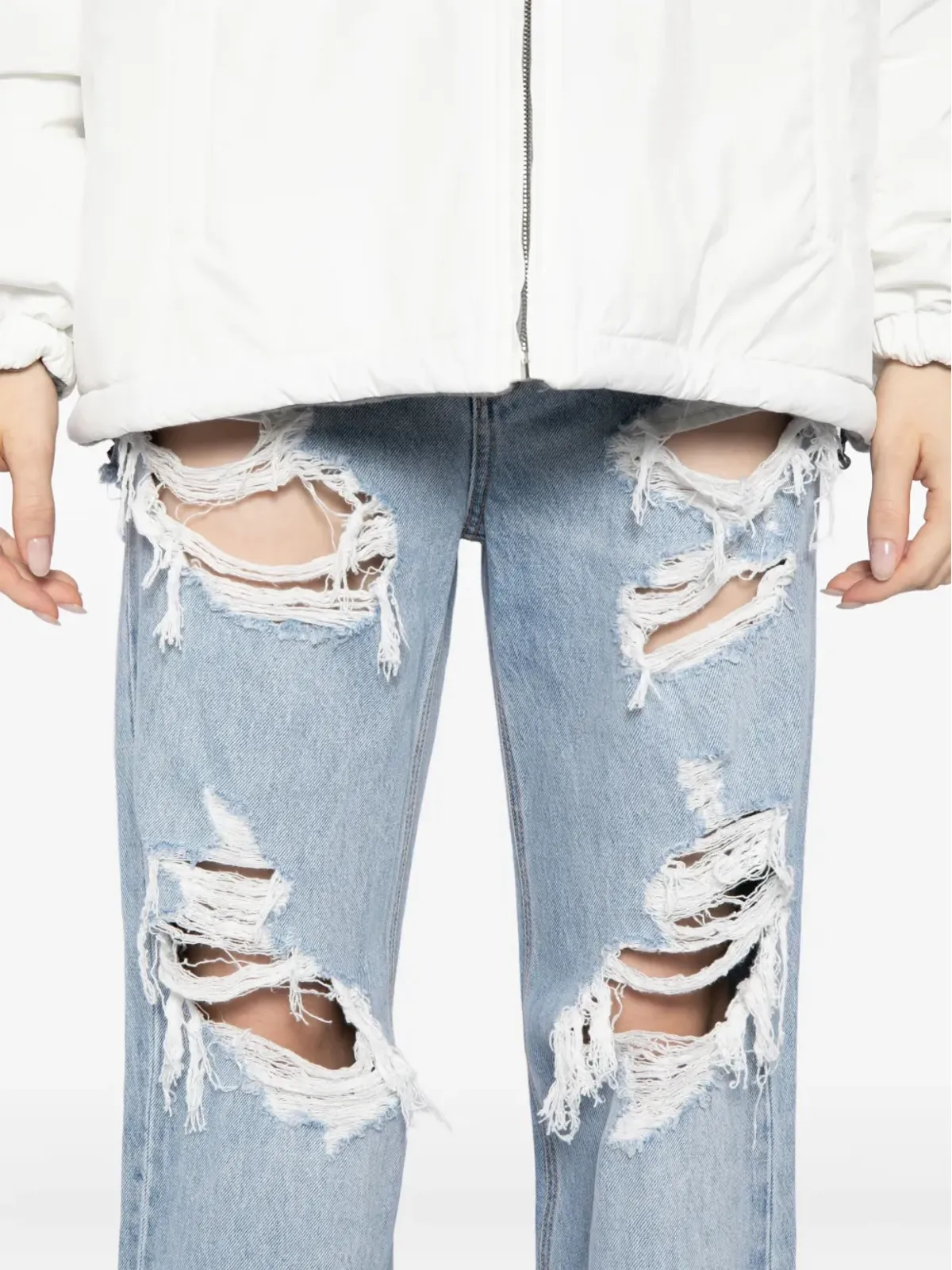 Alexander Wang ダメージ加工ジーンズ - 画像5