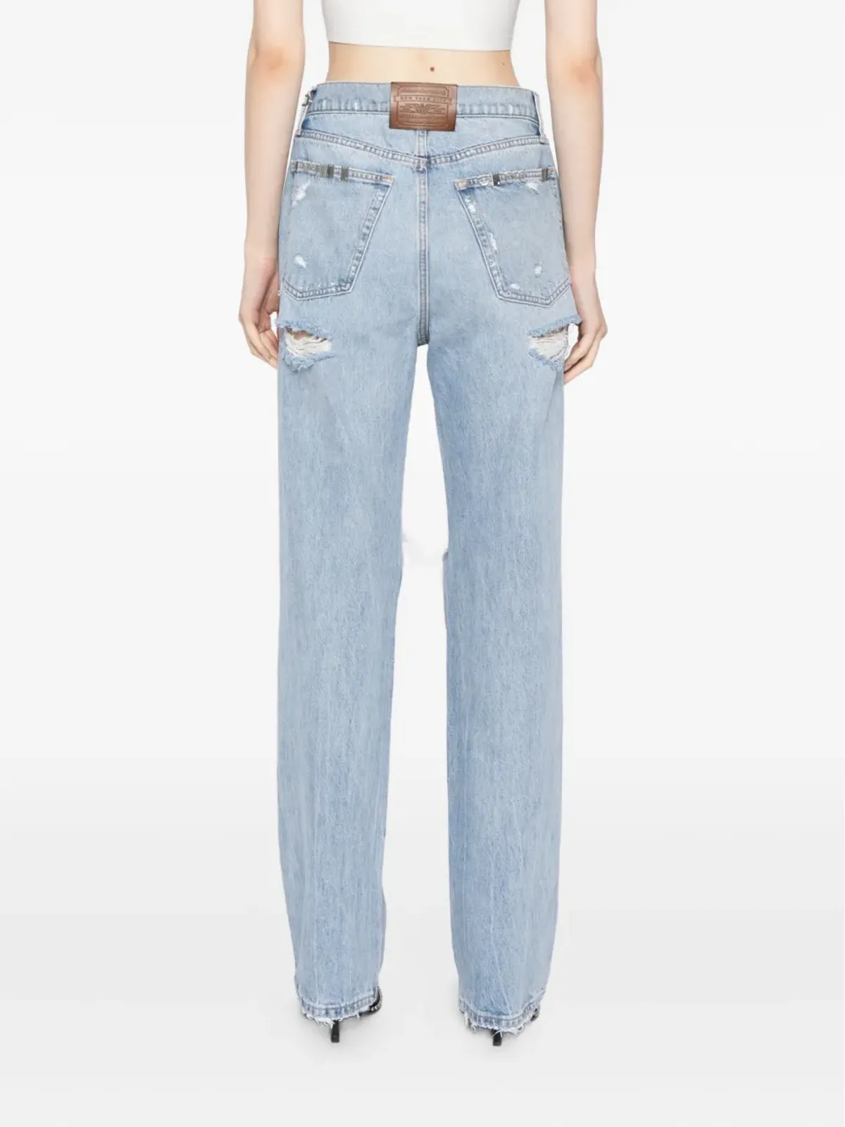 Alexander Wang ダメージ加工ジーンズ - 画像4
