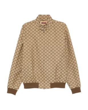 Gucci モノグラムジップアップボンバージャケット - サムネイル1