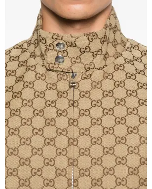 Gucci モノグラムジップアップボンバージャケット - サムネイル5