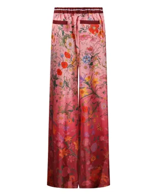 Gucci 花柄プリント ドローコード付きパンツ - サムネイル2