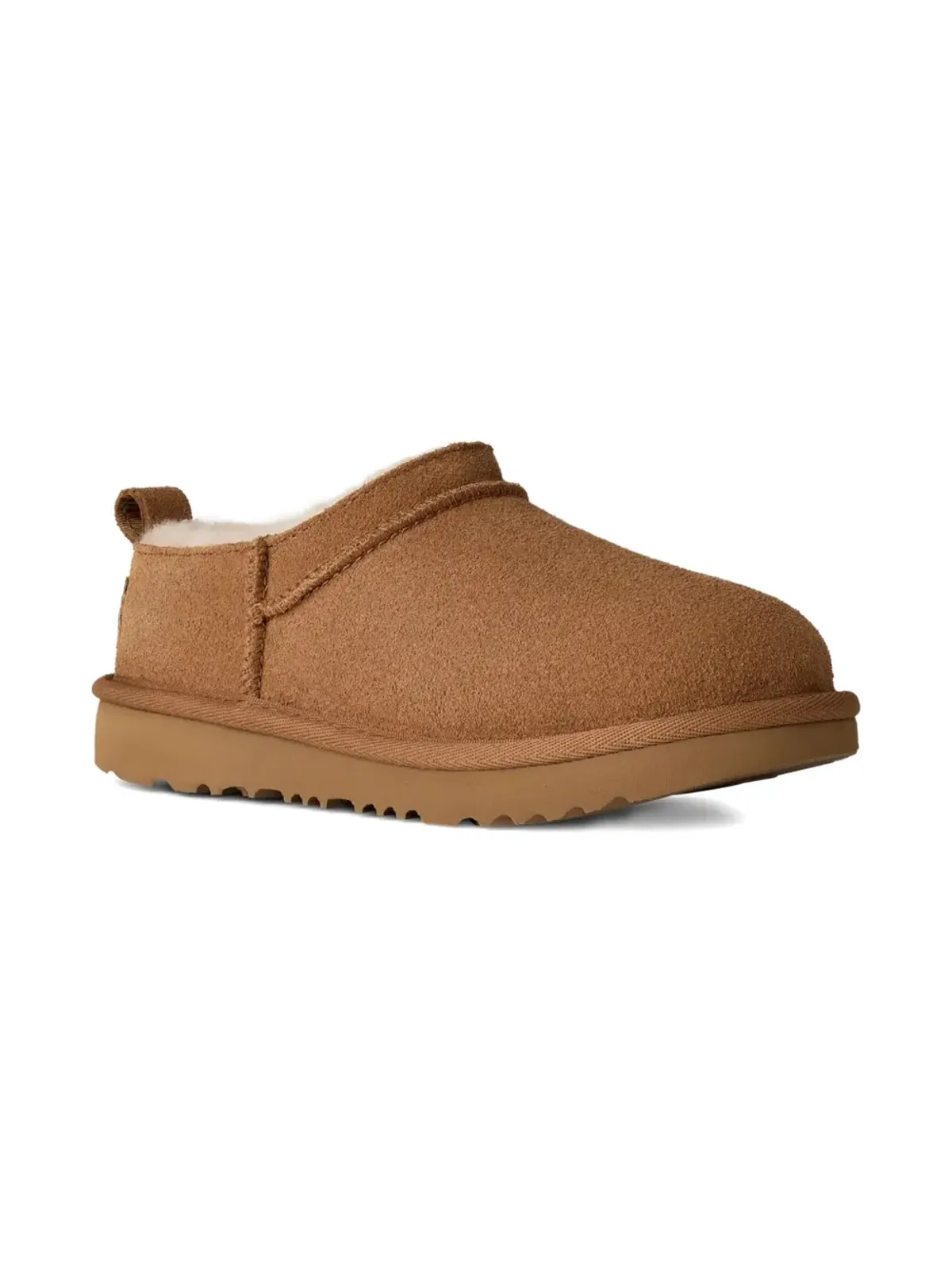 UGG Kids クラシック マイクロスエード レザー ブーツ - 画像1