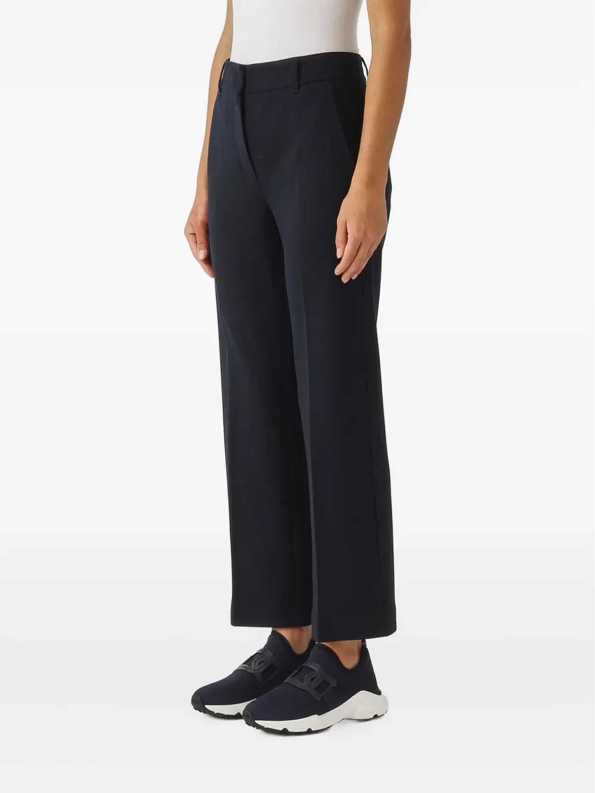 S Max Mara ベルトループディテール トラウザー - 画像3