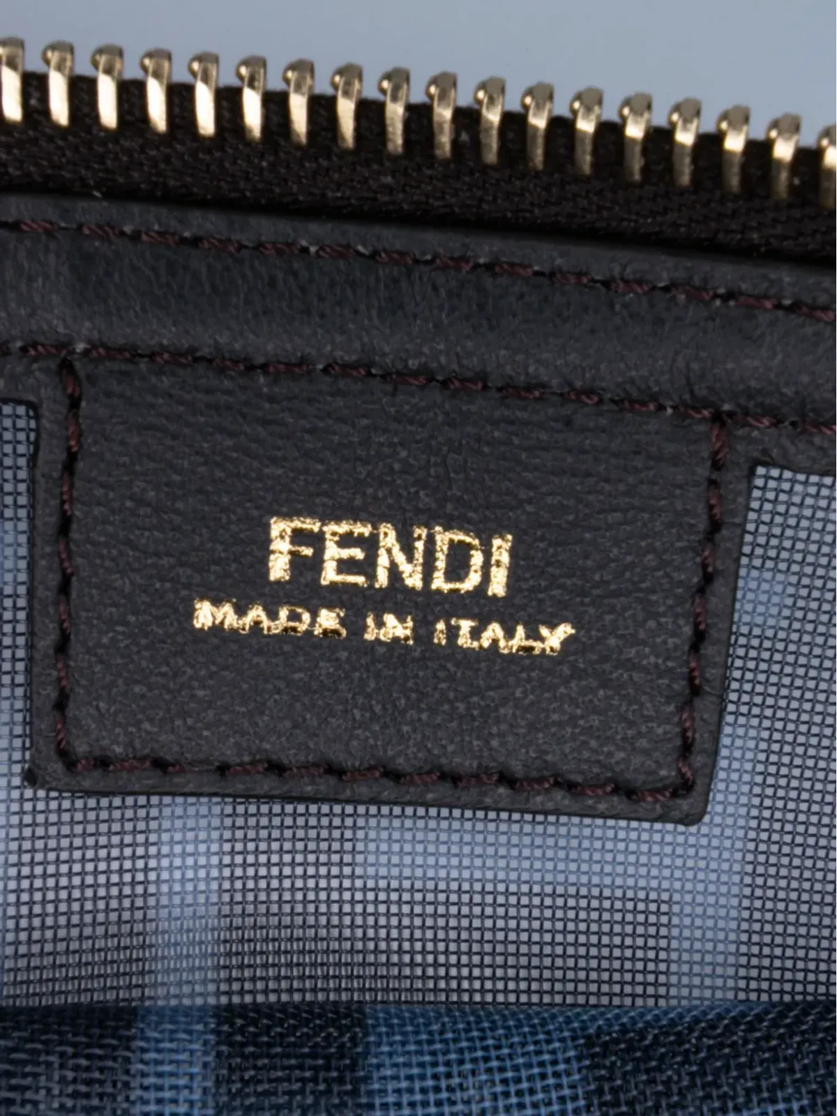 Fendi Pre-Owned FFメッシュポーチ - 画像5