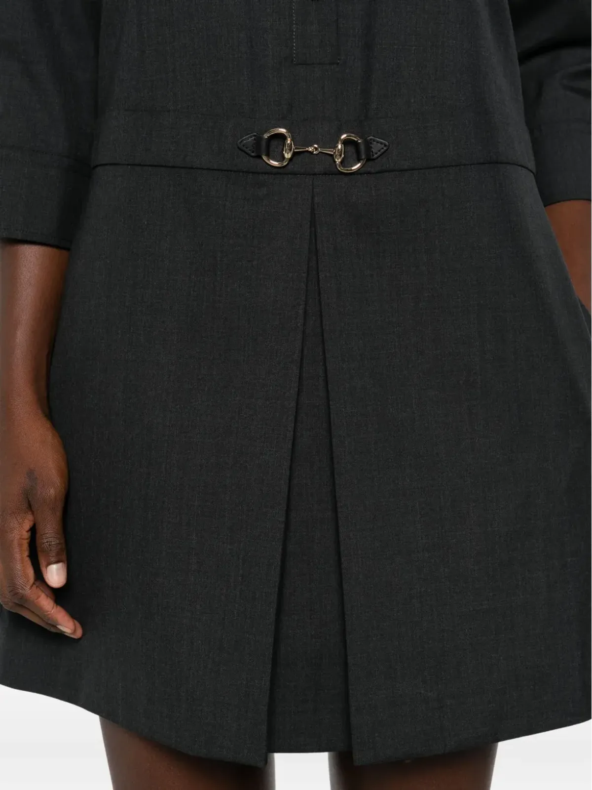 Gucci ボタン留めシャツミニドレス - 画像5